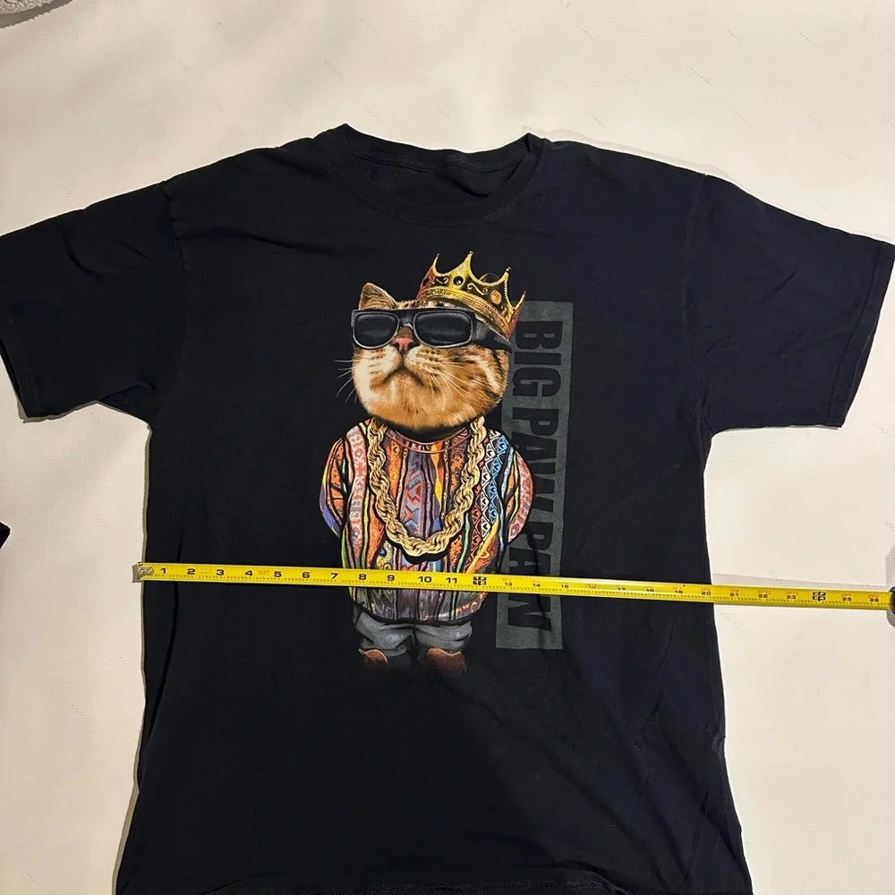 Big Paw Paw gangsta cat shirt